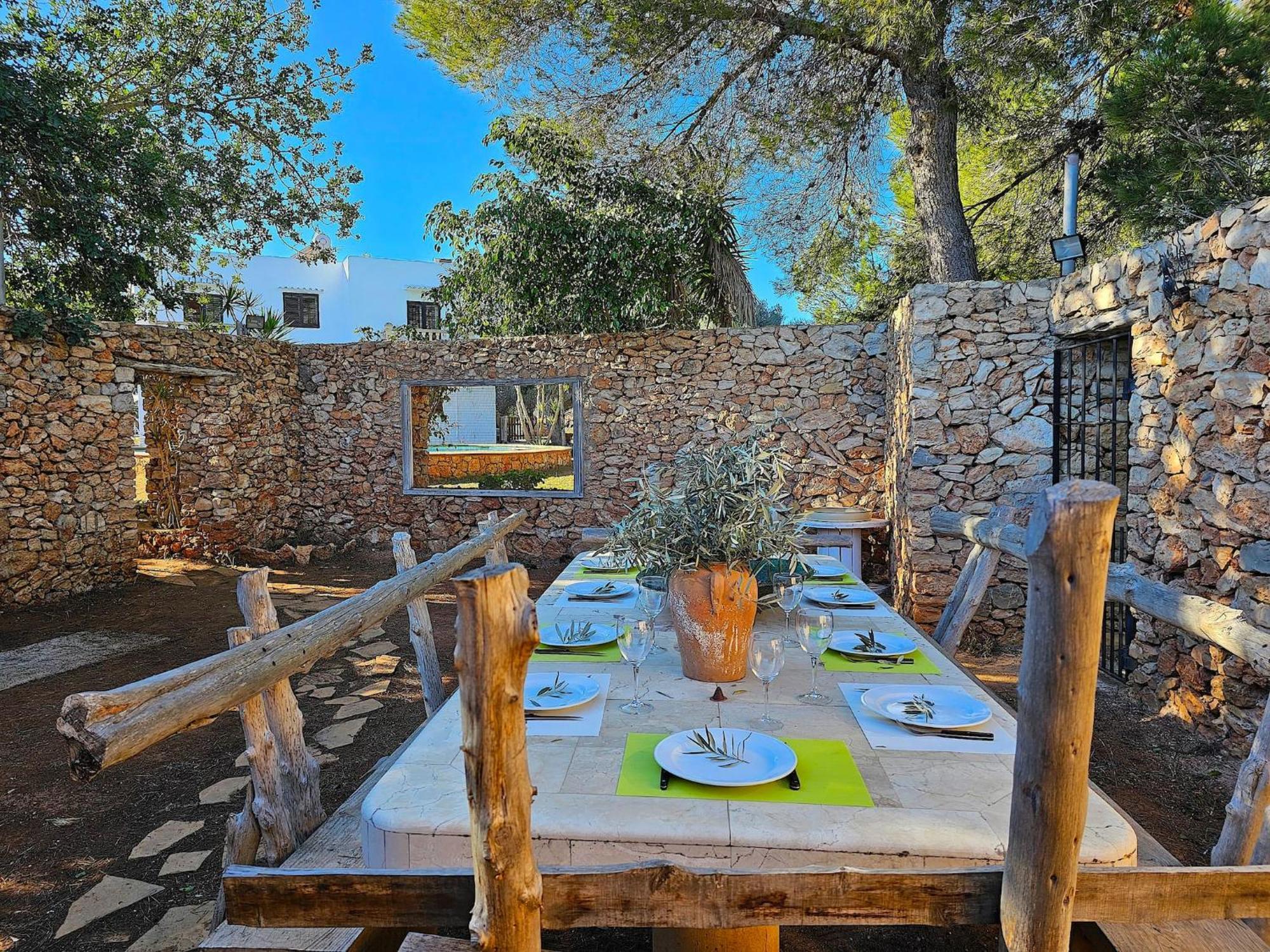 Cala Jondal "Can Amanaya" San José エクステリア 写真